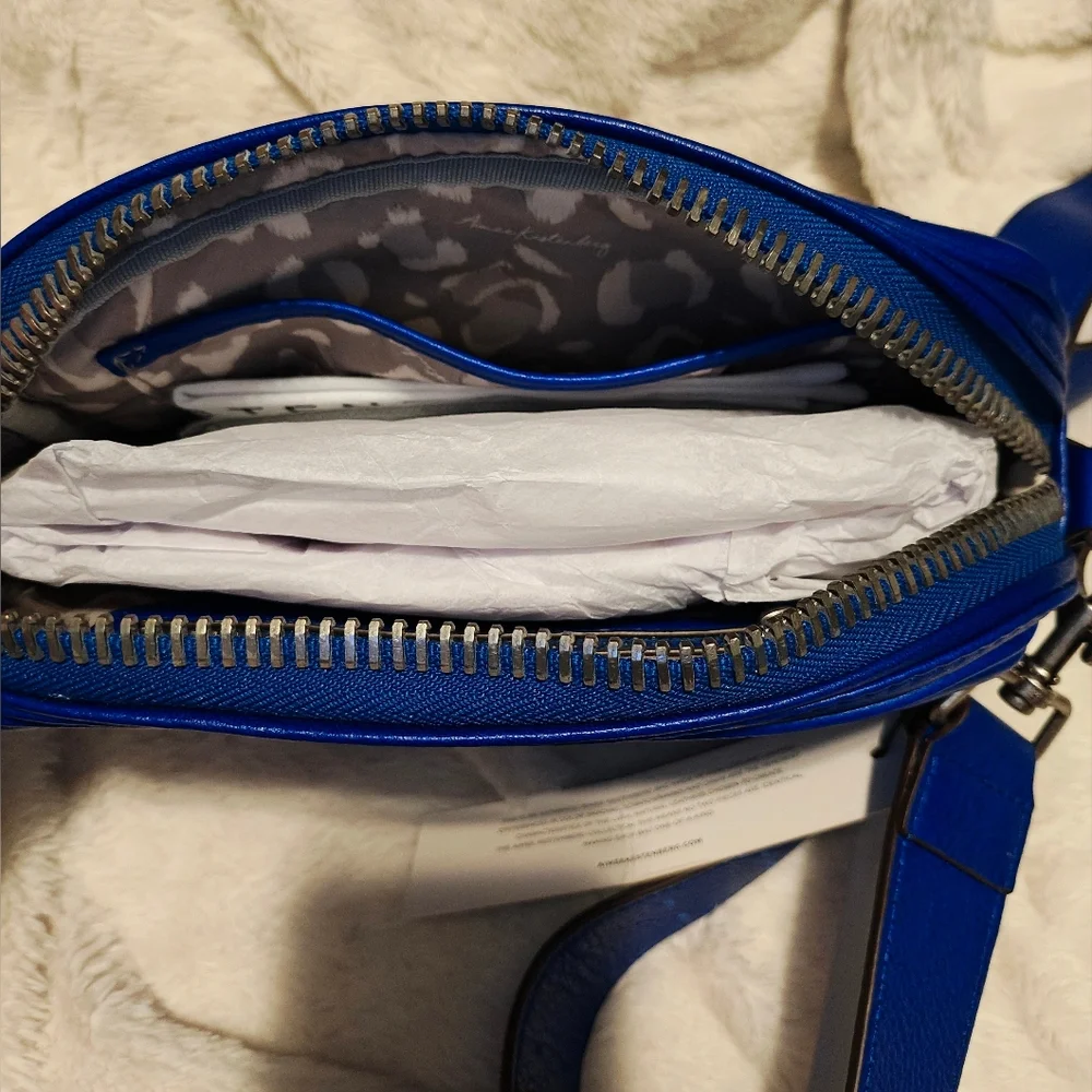 Aimee Kestenberg Cobalt Blue Crossbody Bag - Picture 11 of 13